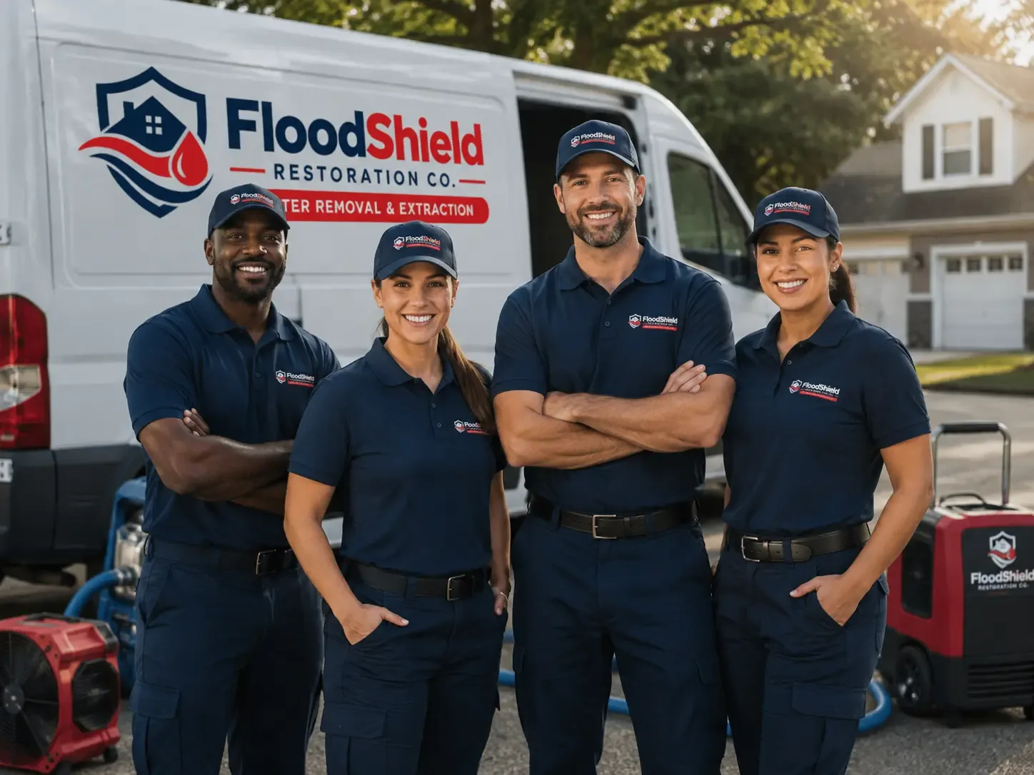 Flood Damage Restoration company in Harcourt, IA