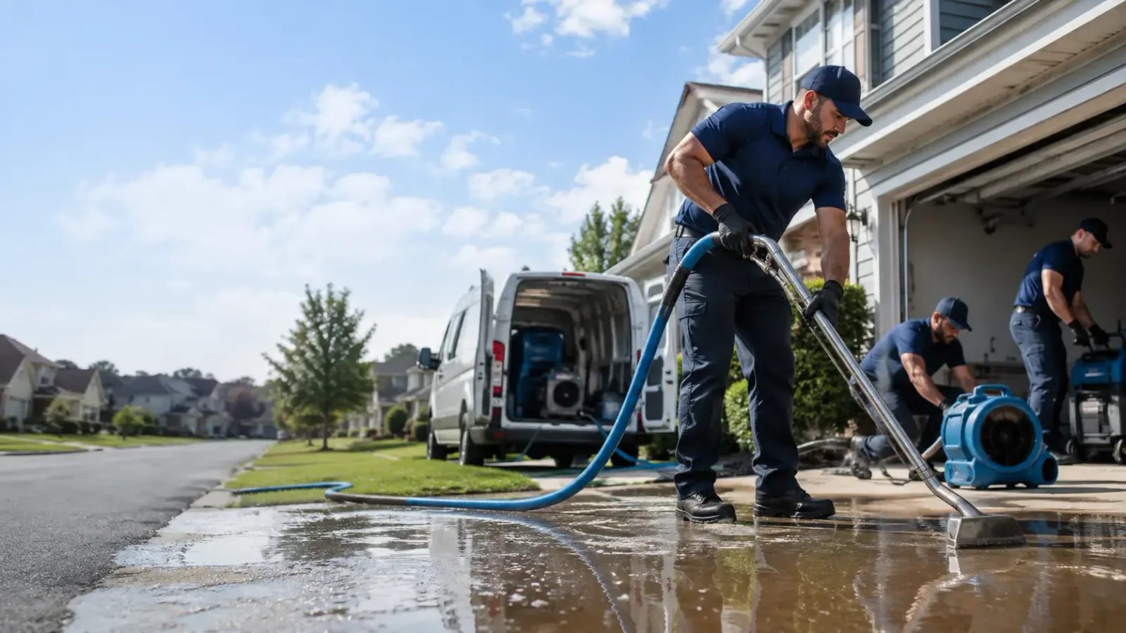 Flood Damage Restoration in Harcourt, IA